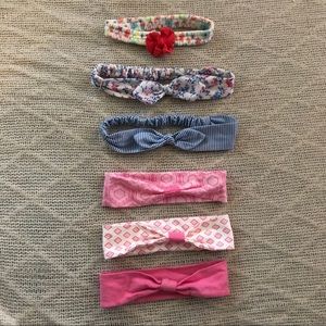 Assortment of baby girl headbands